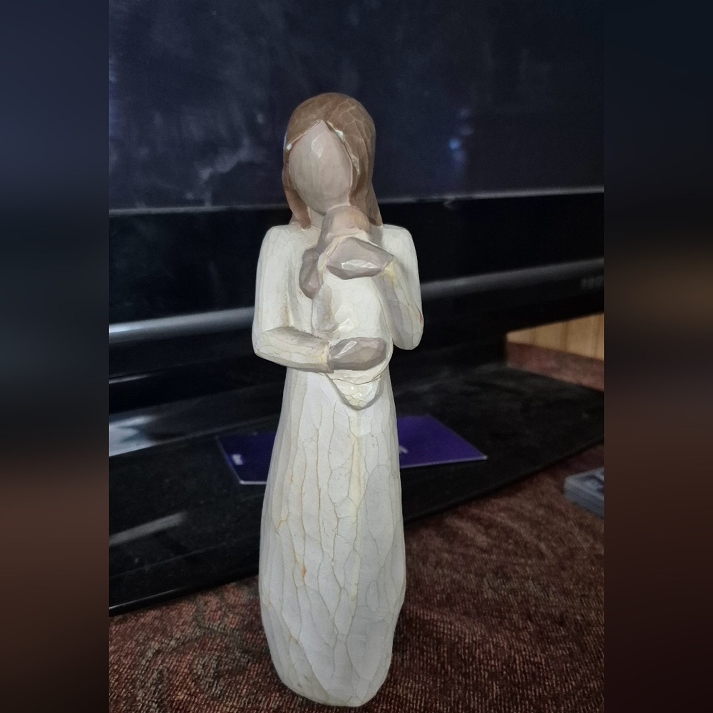 Willow Tree ANGEL OF MINE Demdaco Susan Lordi VTG 2003 Figurine Mother & Baby
